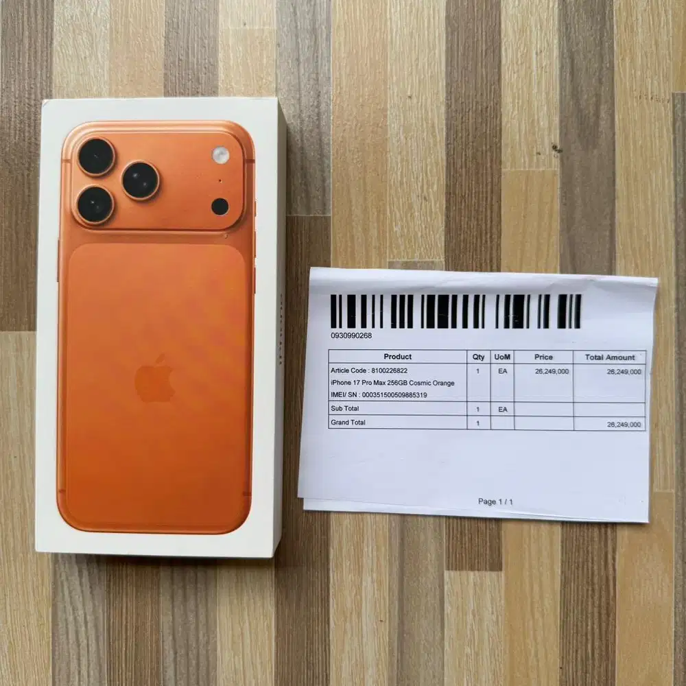 iPhone 17 promax 256gb NEW IBOX