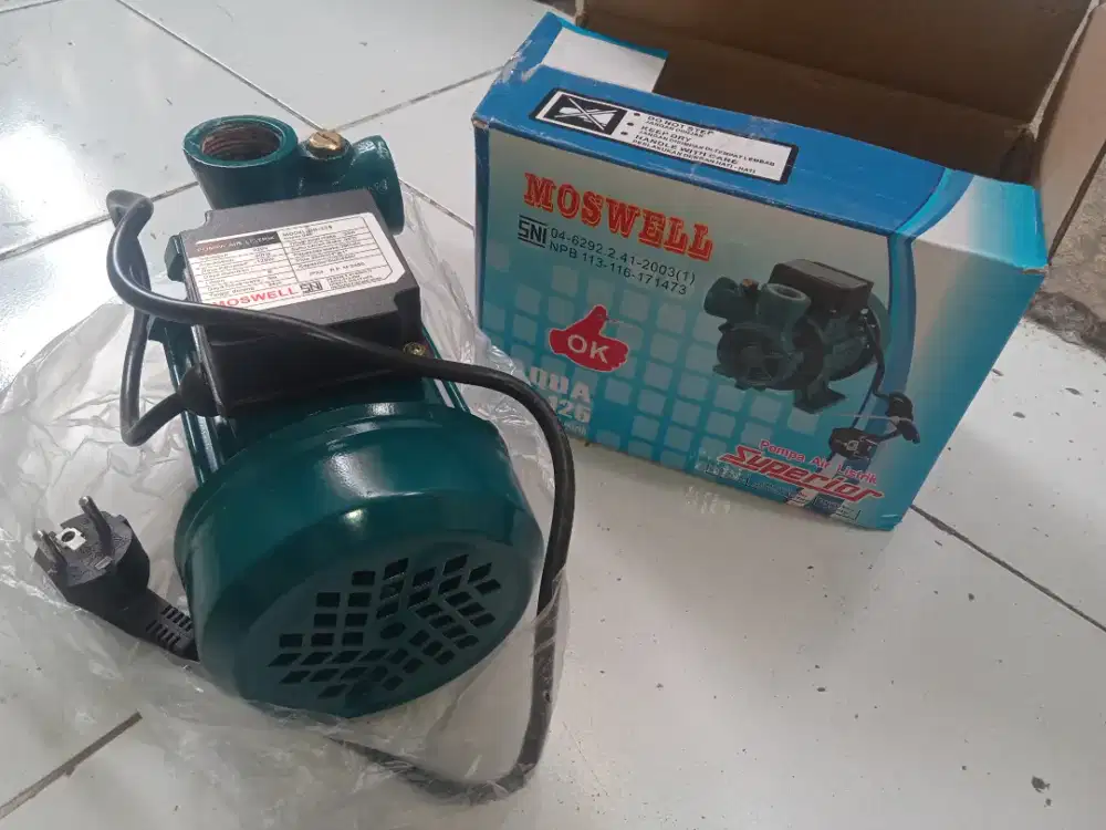 Mesin air pendorong air moswel