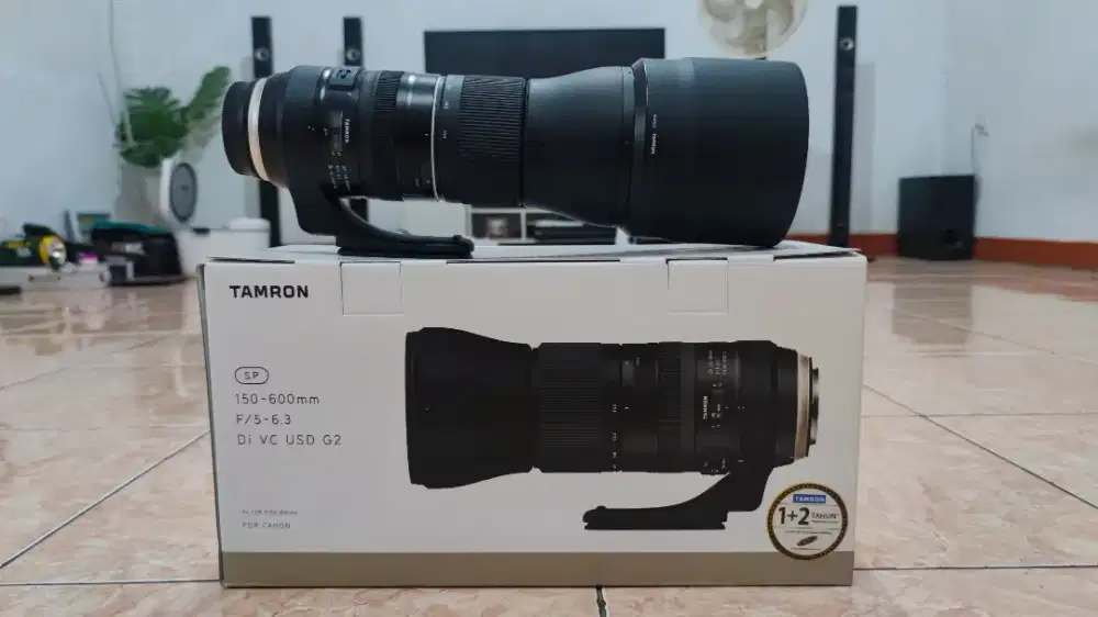 Lensa Tamron 150-600 for Canon Mulus