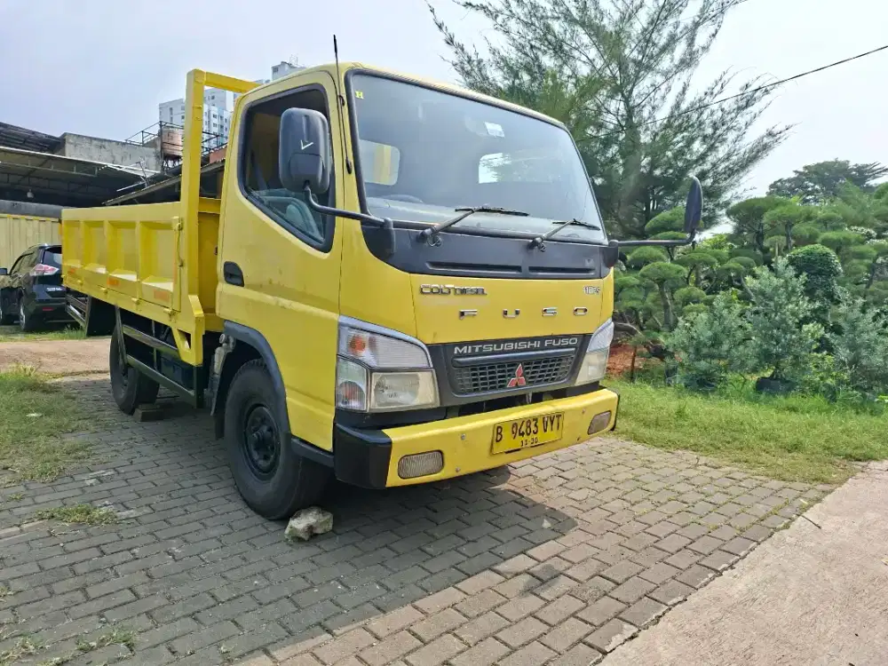 Mitsubishi CANTER.FE.71.Engkel 4 Ban .CDE.Bak Besi 3 way