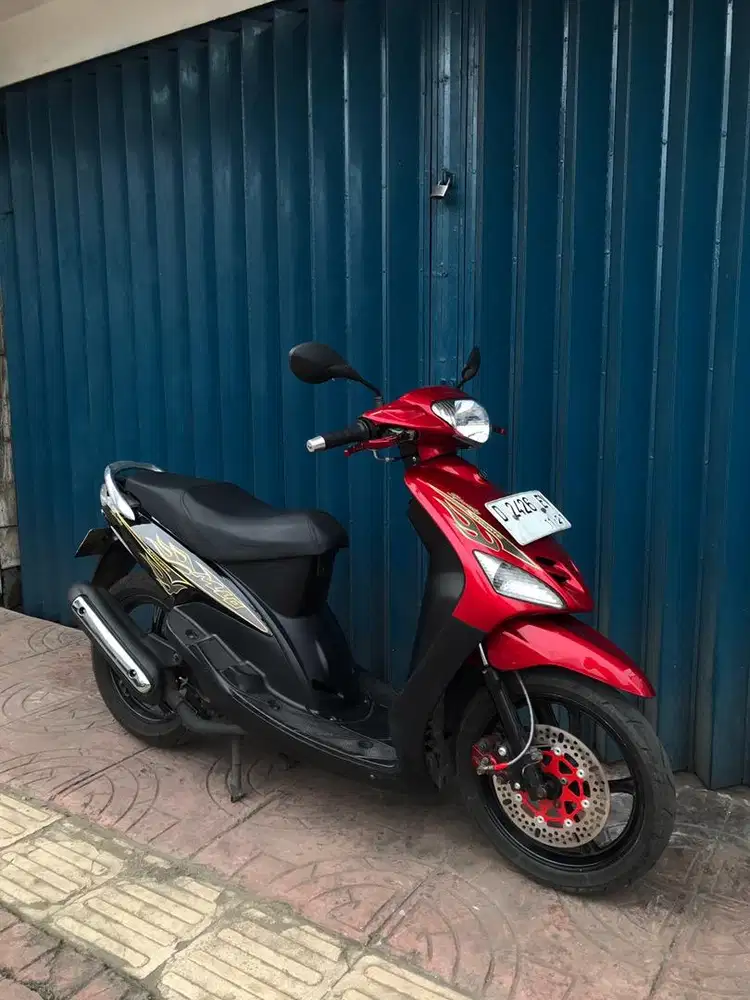 Mio Sporty 5TL 135cc harian Proper surat komplit pajak hidup