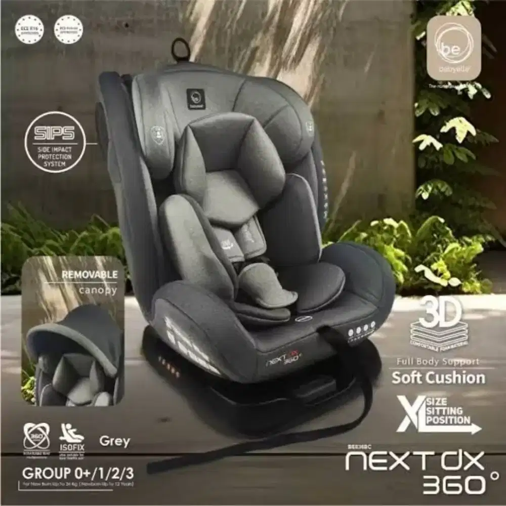 Dijual cepat Carseat babyelle next dx 360 KONDISI BARU