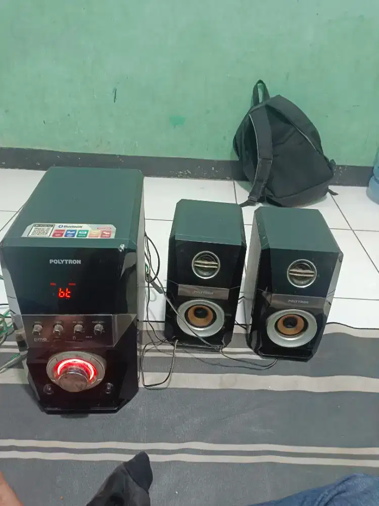 Speaker polytron pma 9502 bass