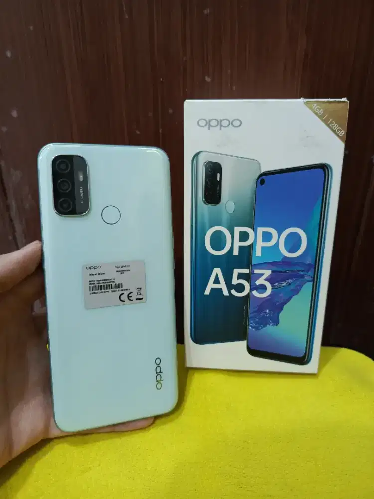 Oppo A53 4/128 Fullset Original Resmi