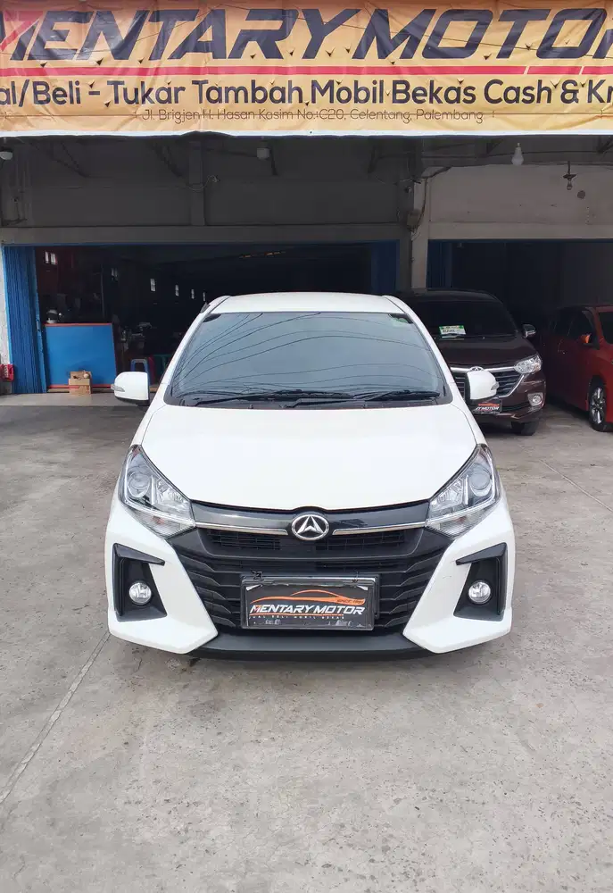 Daihatsu New Ayla X 1.2 Automatic 2023 Putih Pajak Panjang Terawat OK
