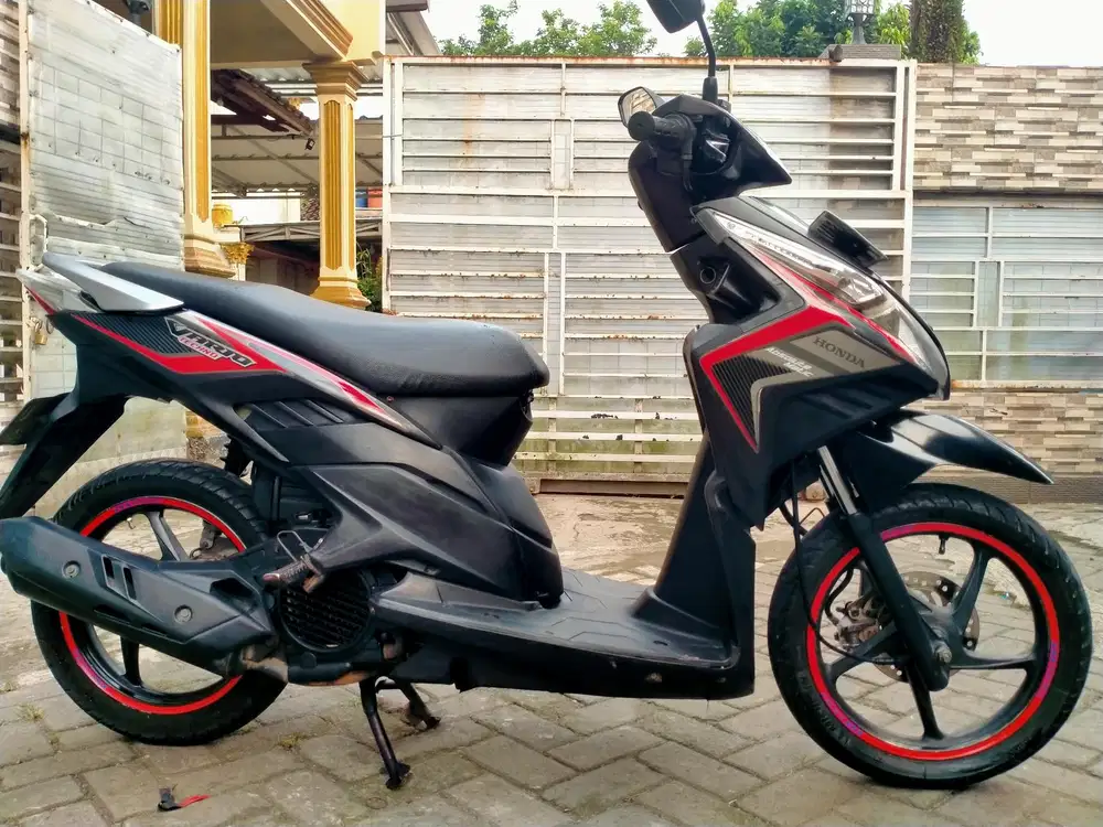 Honda Vario techno lengkap motor sehat keterangan detail dibawah