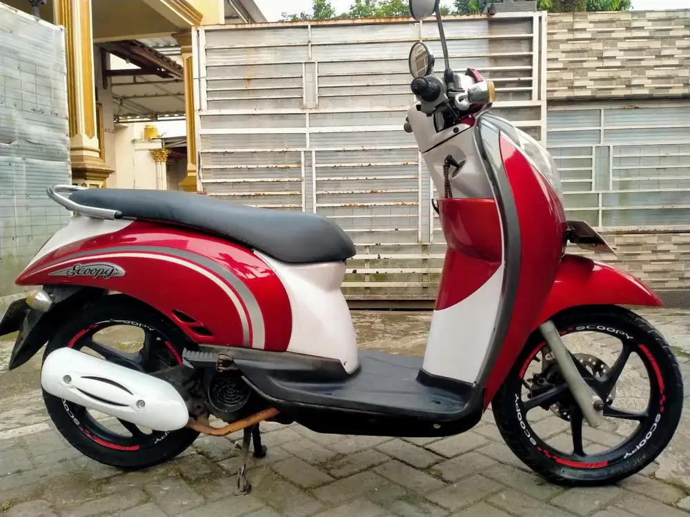 Honda Scoopy lengkap motor sehat keterangan detail dibawah