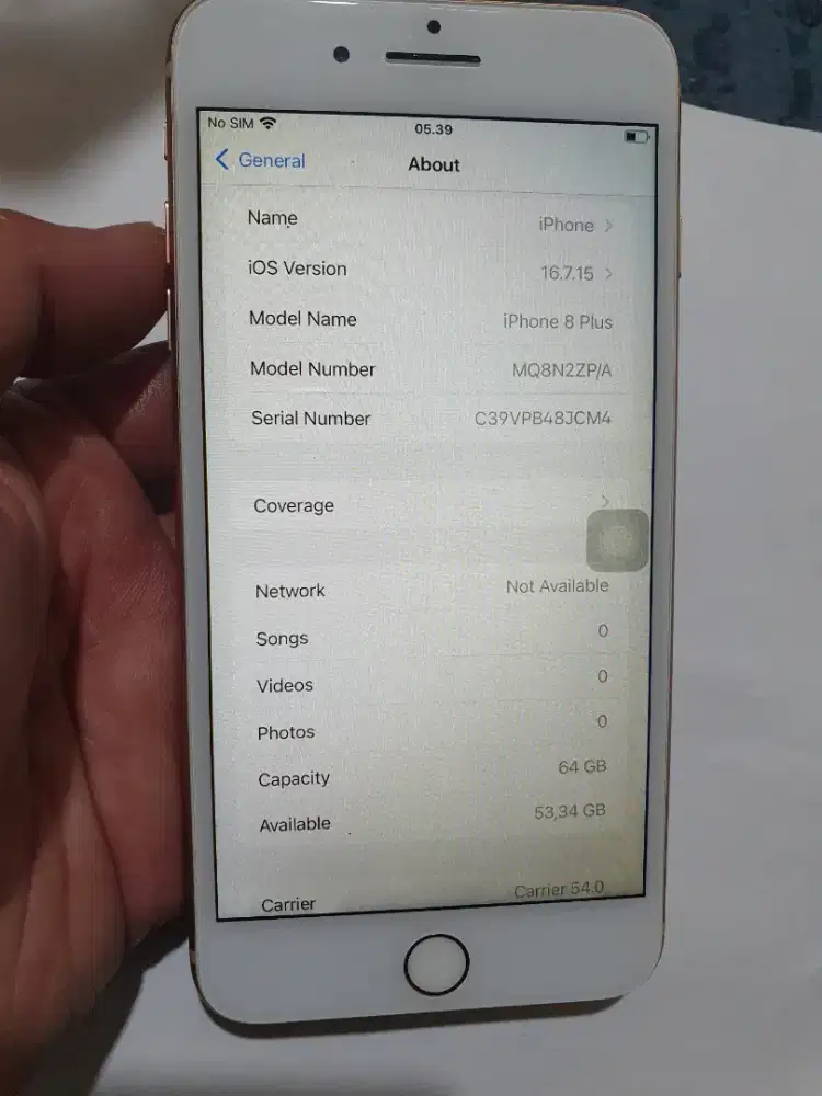Iphone 8 plus wifi only