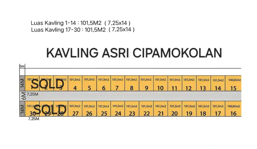 KAVLING MURAH CIPAMOKOLAN JARANG ADA