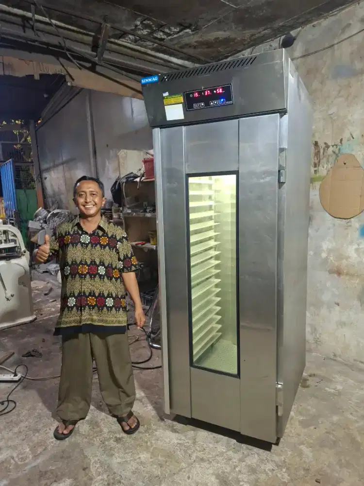 Mesin proofer roti 40 loyang tipe SM-40SP merk Sinmag Taiwan