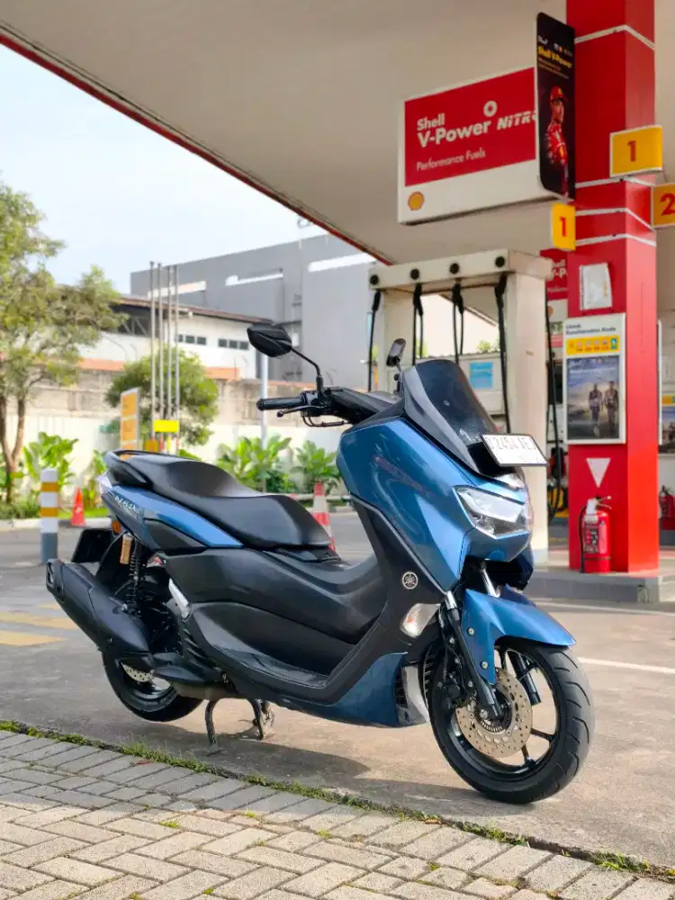 Yamaha Nmax New Biru Glossy 2023 Km 15K Siap Pakai
