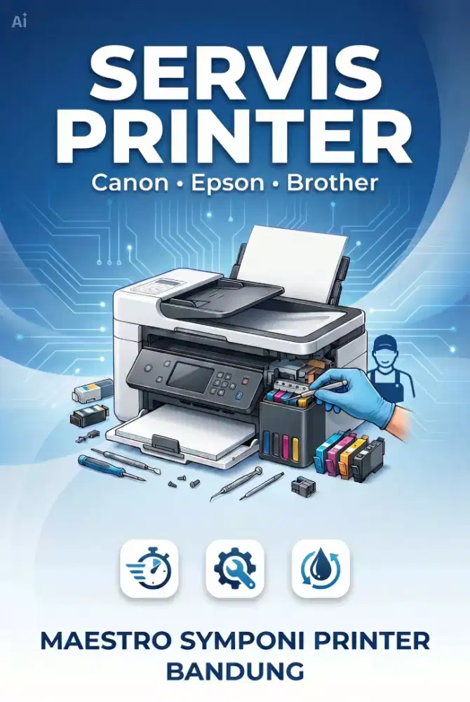 Service printer panggilan dikerjakan di tempat