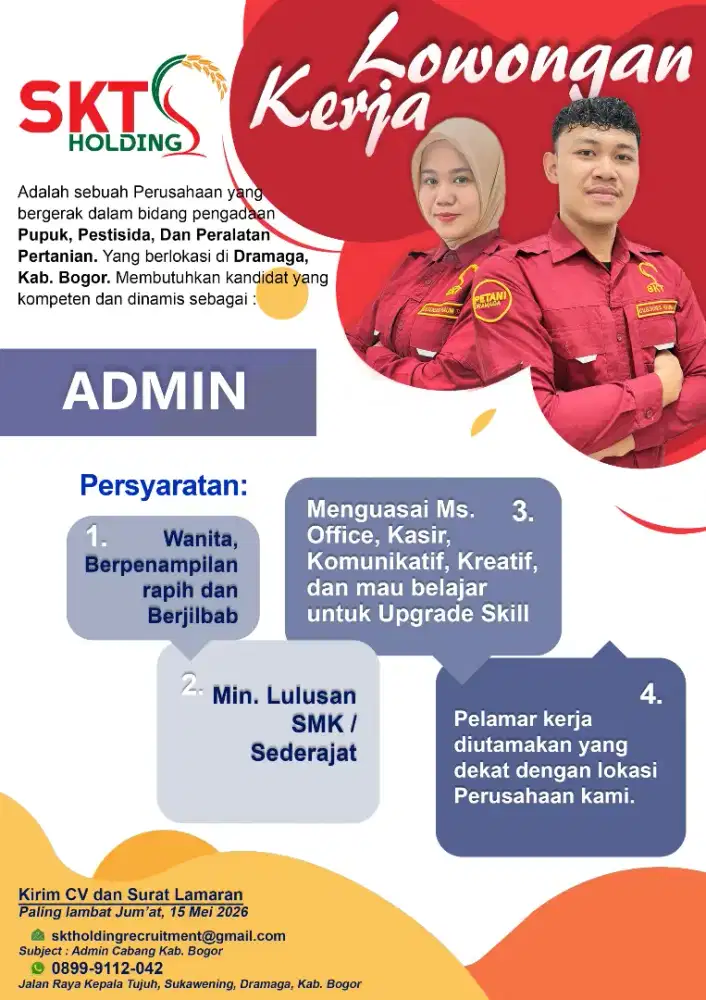 Lowongan Kerja Admin