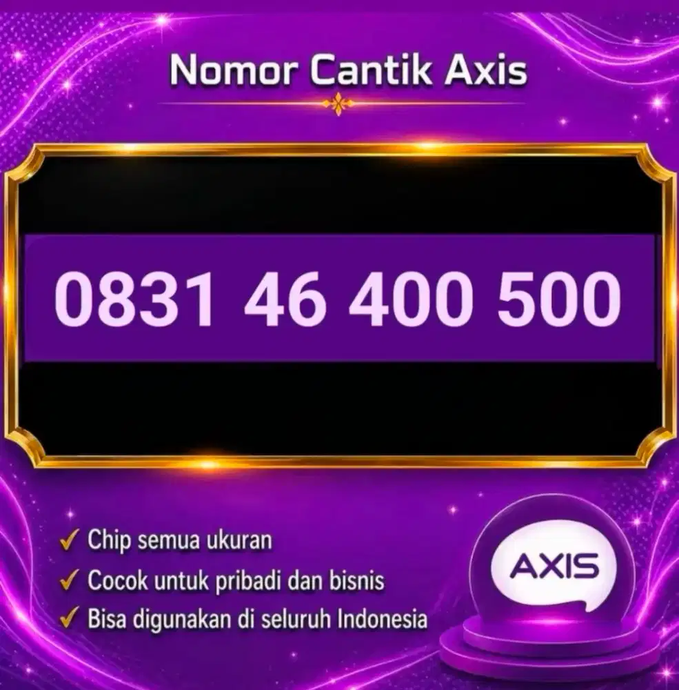 AXIS nomer cantik