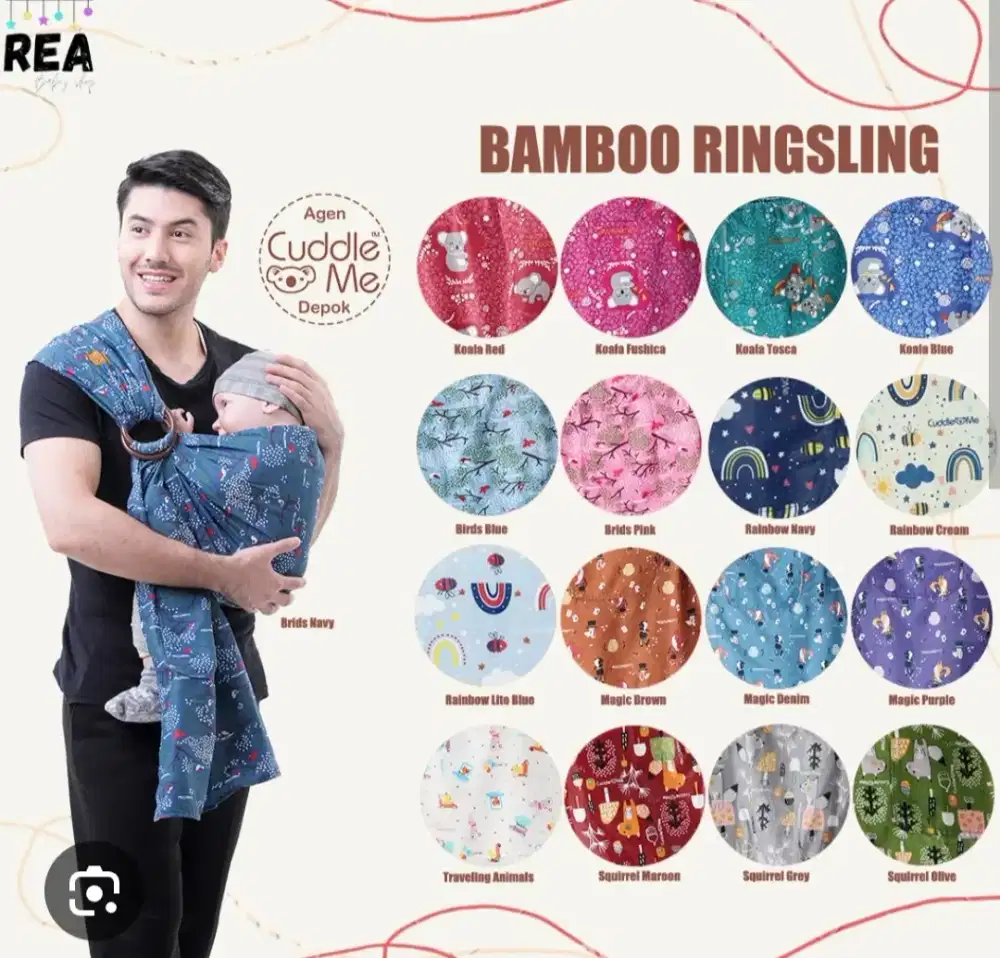 gendongan ring sling cuddle me