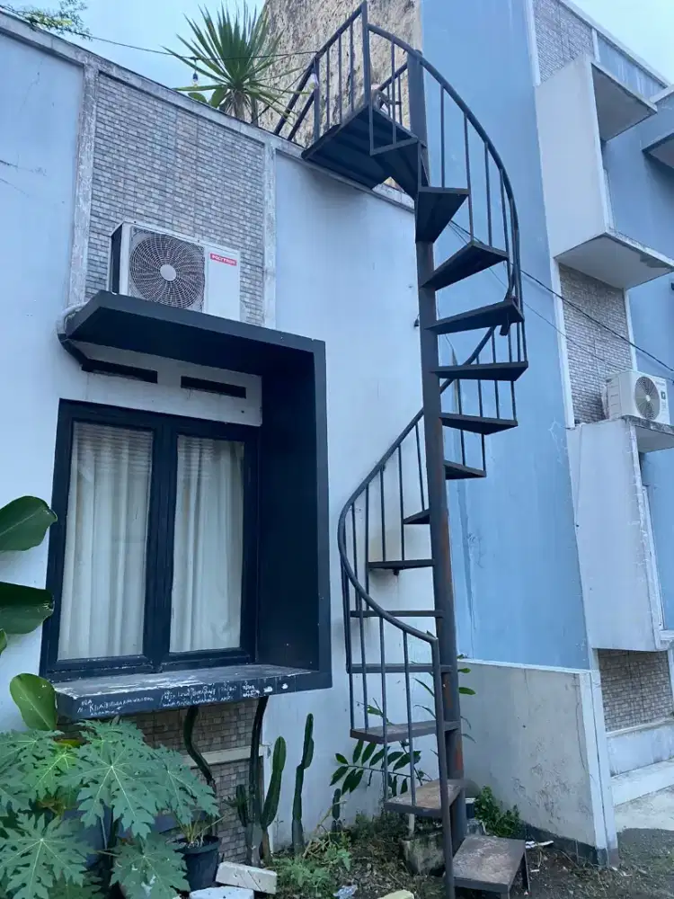 TANGGA PUTAR BESI