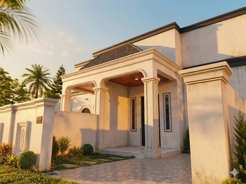 Dijual Rumah Cantik Lahan 6x24M2 Jl Bromo Akses Jalan Lebar