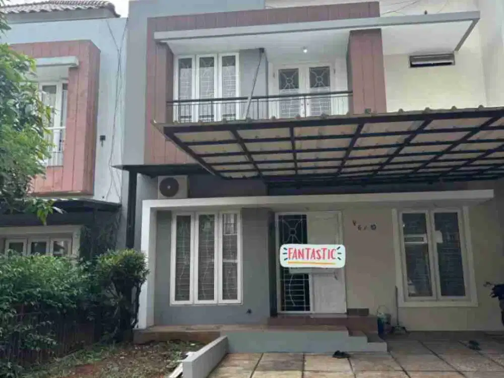 Di Sewakan rumah bagus dikawasan elite Raffles hills  Cibubur dekat mall transmart cibubur dan Tol Cimanggis