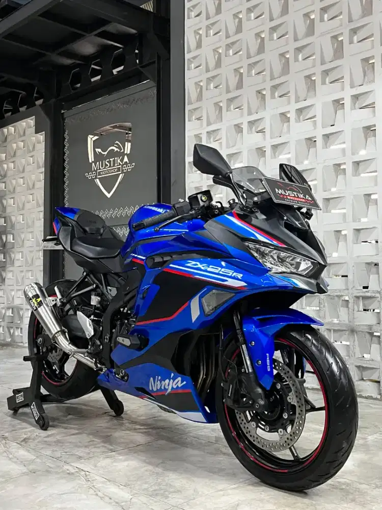 Plasma Blue‼️Kawasaki ZX25R ABS QS 2024. N Malkot. DANNY Mustika Motor