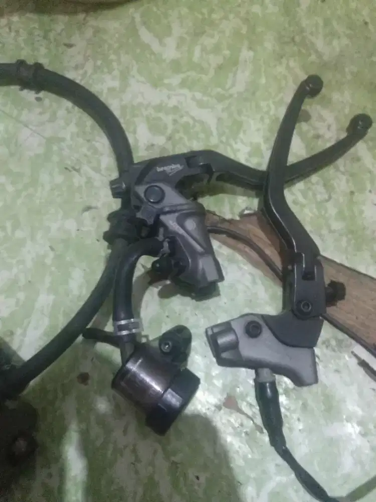 Master rem Brembo+kliper Nissin