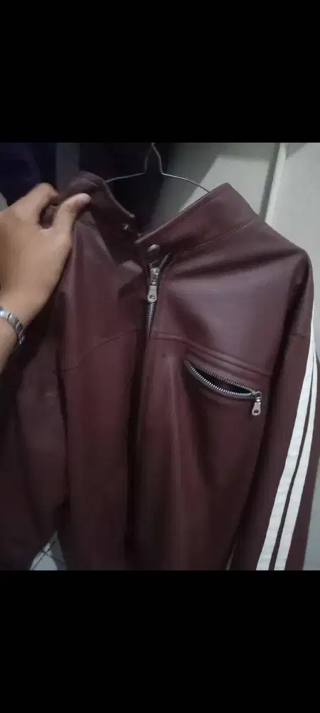 JAKET KULIT PRIA WANITA KOREAN STYLE