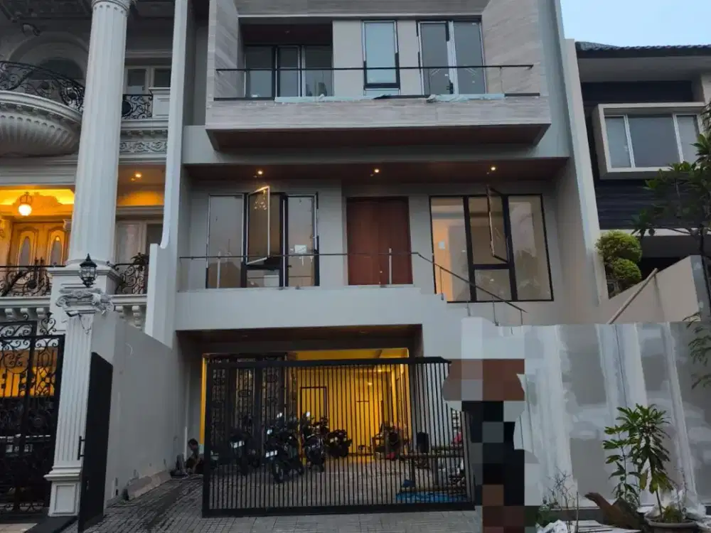 Rumah Brand New di Permata Buana,Uk10x25 M,Boulevard,Ada Lift,Harga:20 M Nego