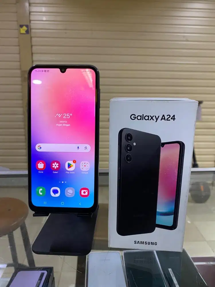 SAMSUNG GALAXY A24 4G 8/128GB Second Fullset Original