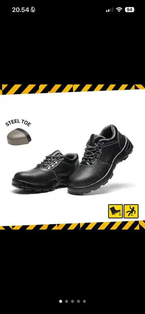Sepatu safety  uk 37 MURAHHH