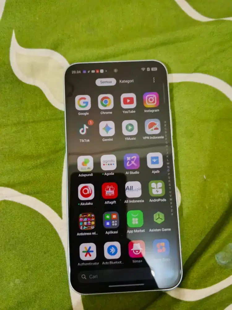 Oppo Reno 14 F minus pemakaian