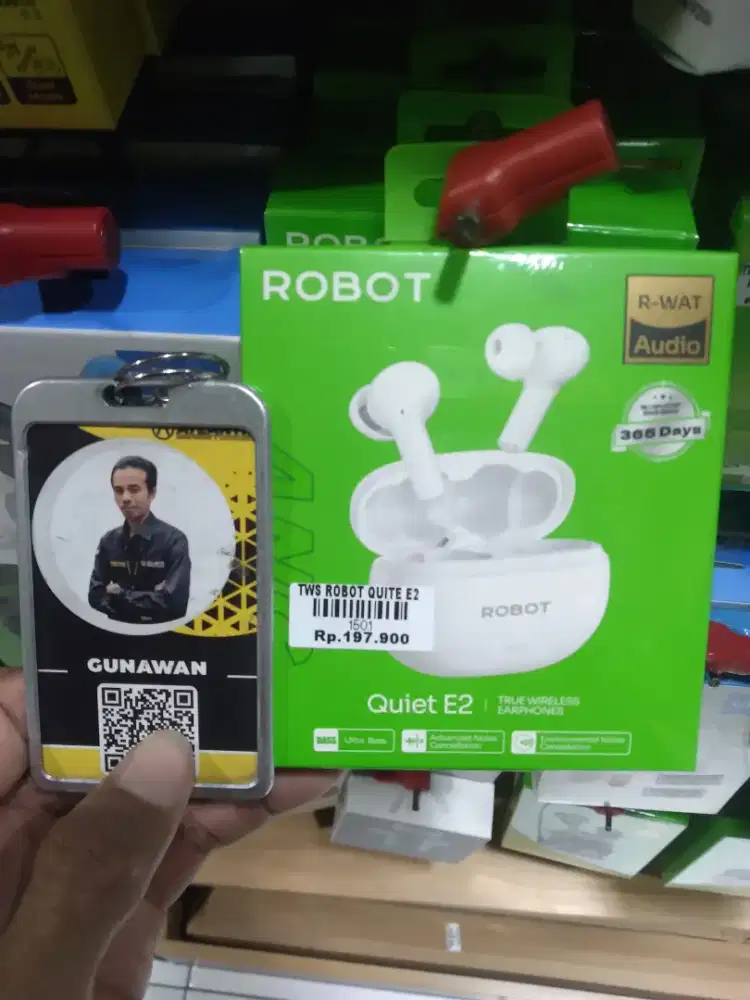 Headset BT ROBOT QUITE E2 ATLANTIS DAHSYAT