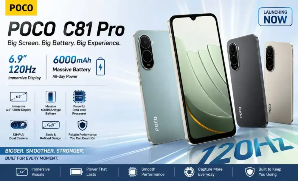 Poco C81 Pro 4GB/128GB New