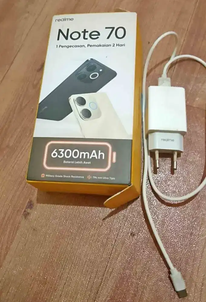 realme note70 ram 4+8/64gb fulset