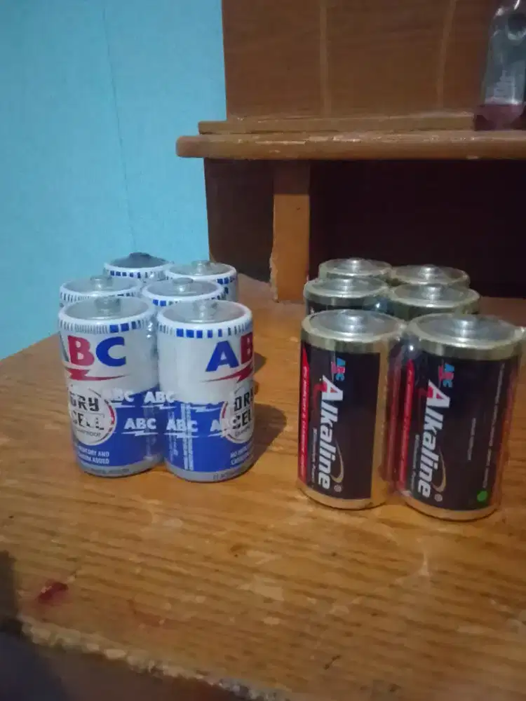 Baterai besar merk ABC / Alkaline