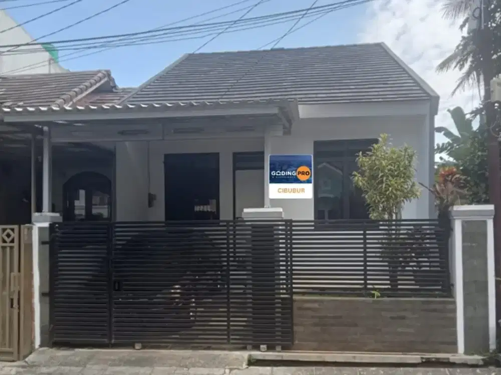Rumah 1 Lantai Luas Siap Huni Di Bukit Golf Cibubur