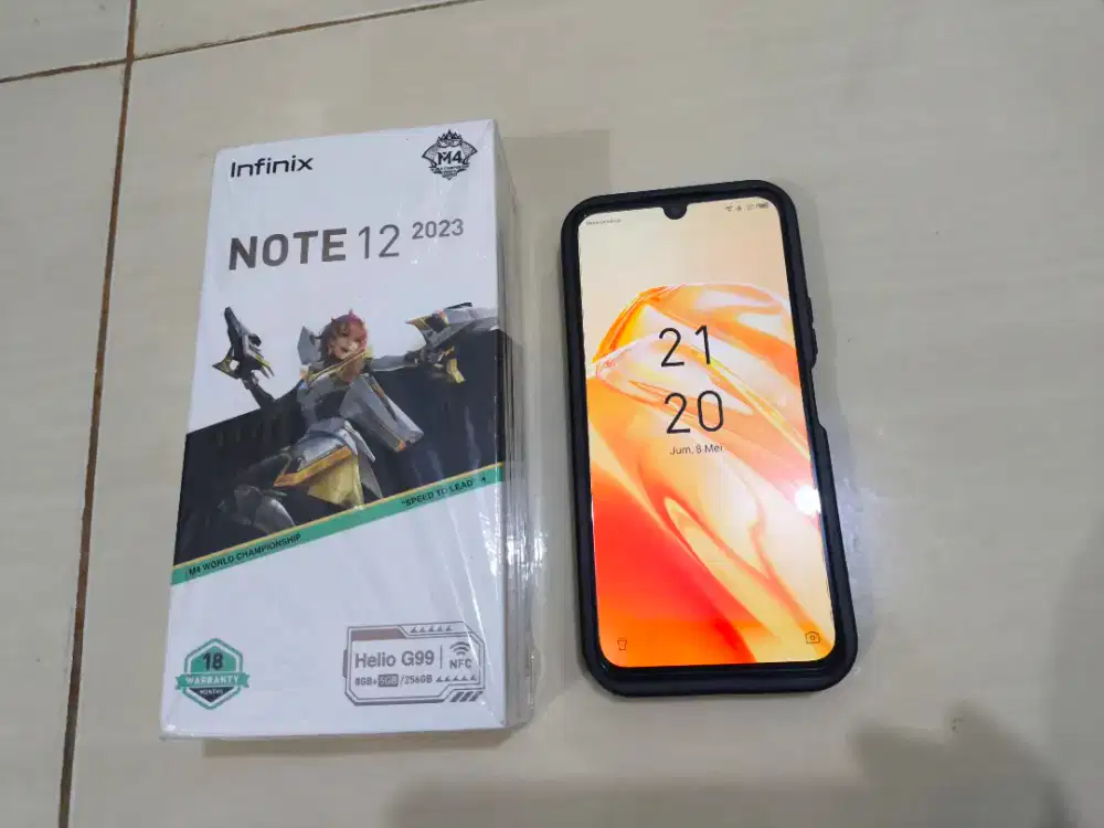 INFINIX NOTE 12 2023 RAM 8/256