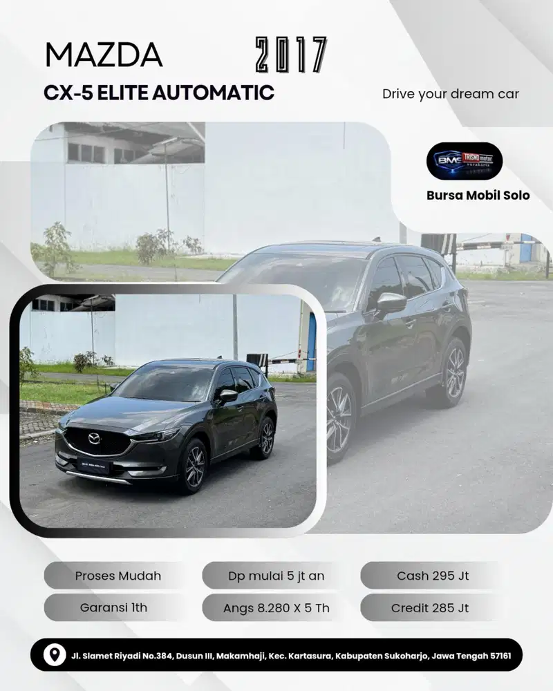 ( Dp 5 Jt) MAZDA CX5 ELITE 2017