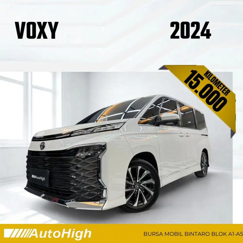 DP10% [Km15.000] Voxy 2024 White Reg 2025 #AUTOHIGH