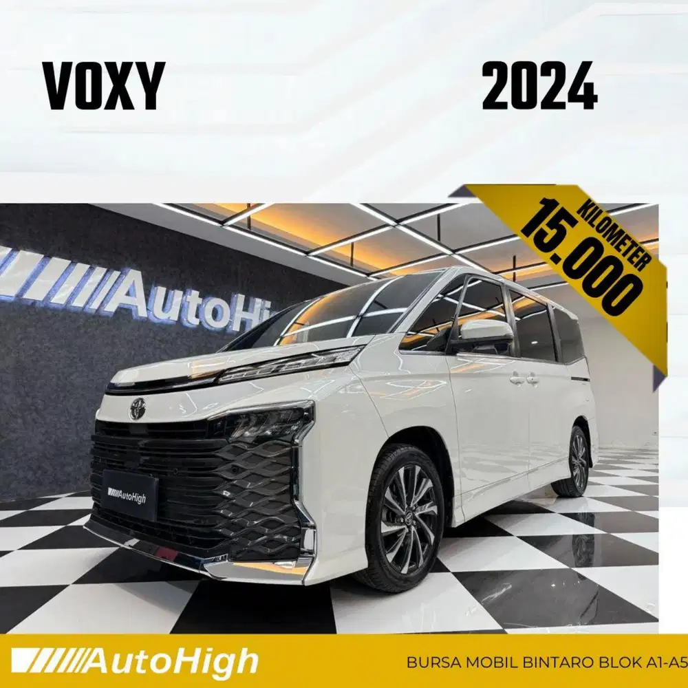 DP10% [Km15.000] Voxy 2024 White Reg 2023 #AUTOHIGH