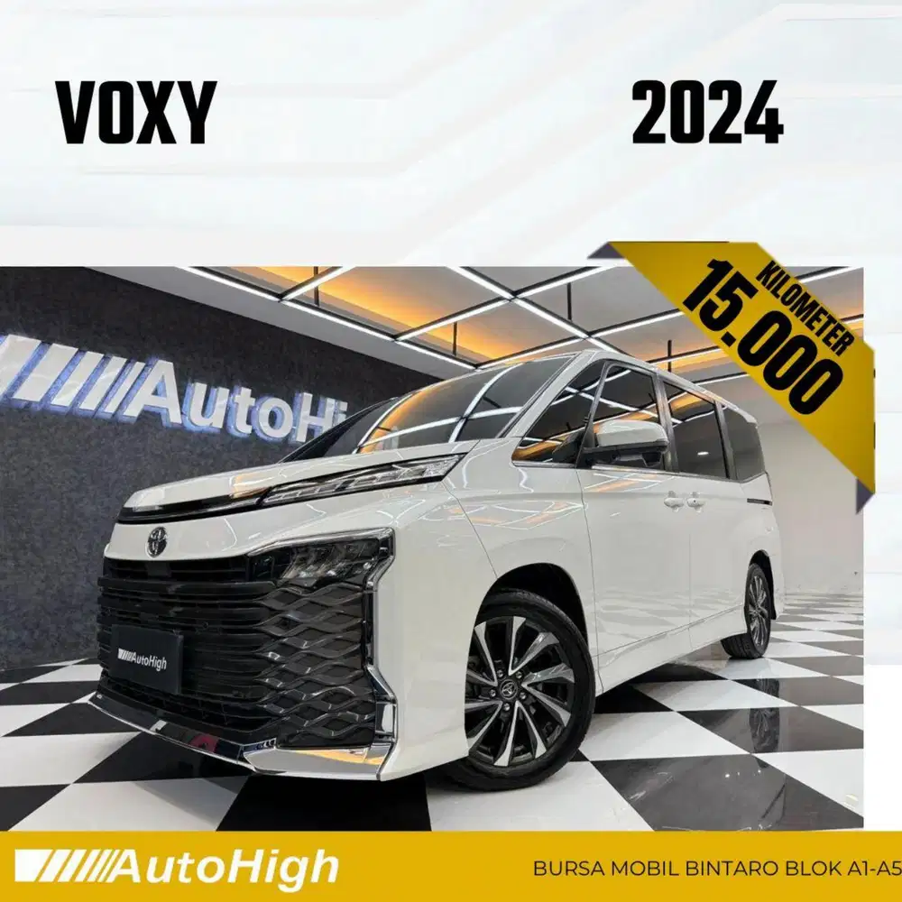DP10% [Km15.000] Voxy 2024 White Reg 2023 #AUTOHIGH