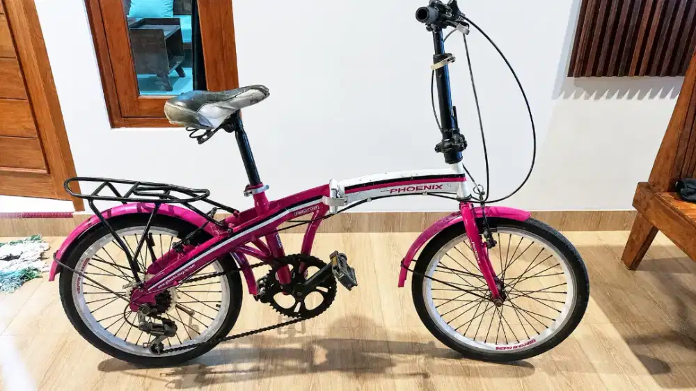 Sepeda lipat phoenix siap gowes