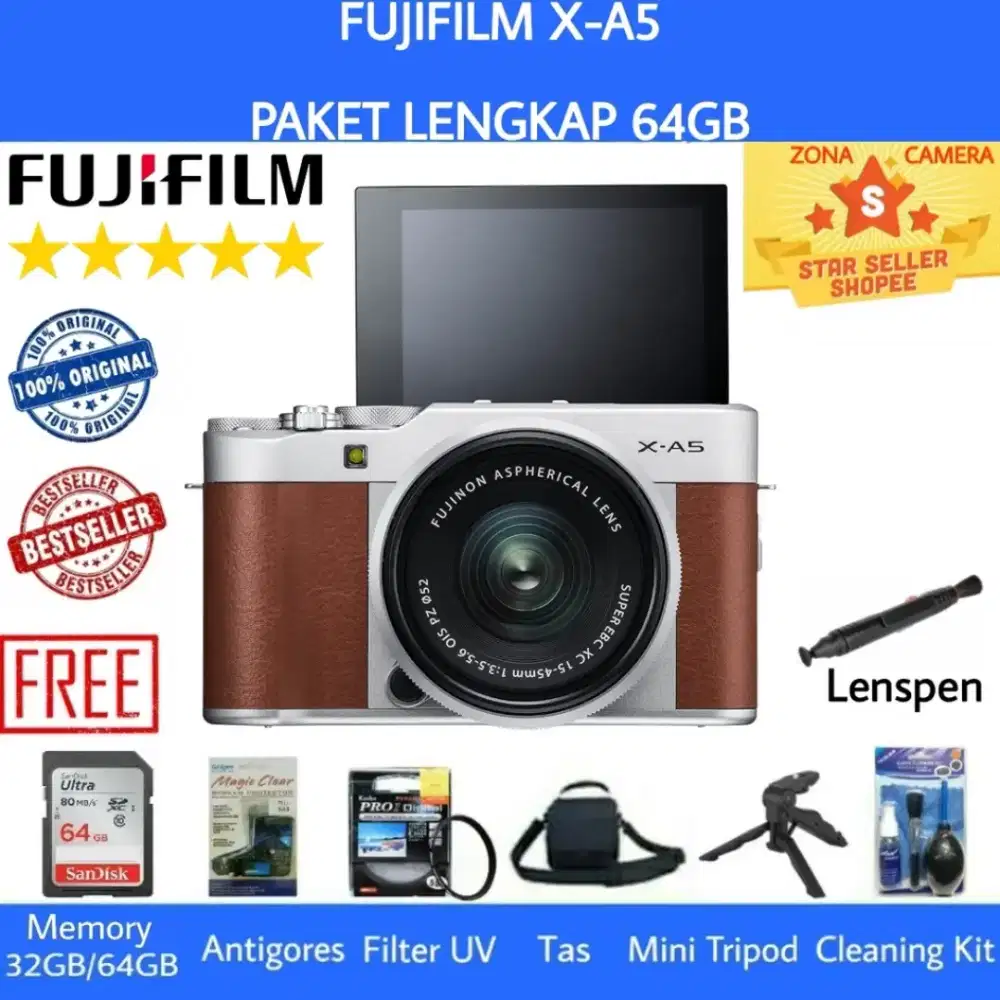 FUJIFILM XA5 KIT SECOND MULUS