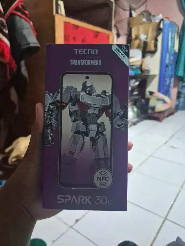 Di jual Hp Tecno Spark 30c