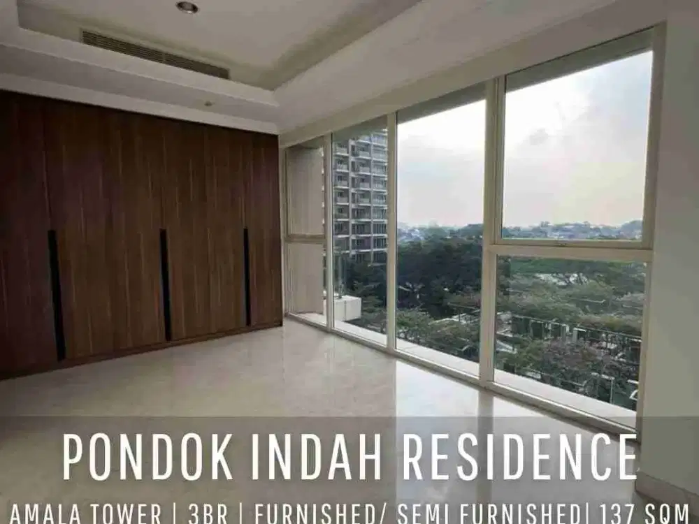 For Sell! Pondok Indah Residence Tower Amala 3BR, Various Option Floor with  Private Lift & City View