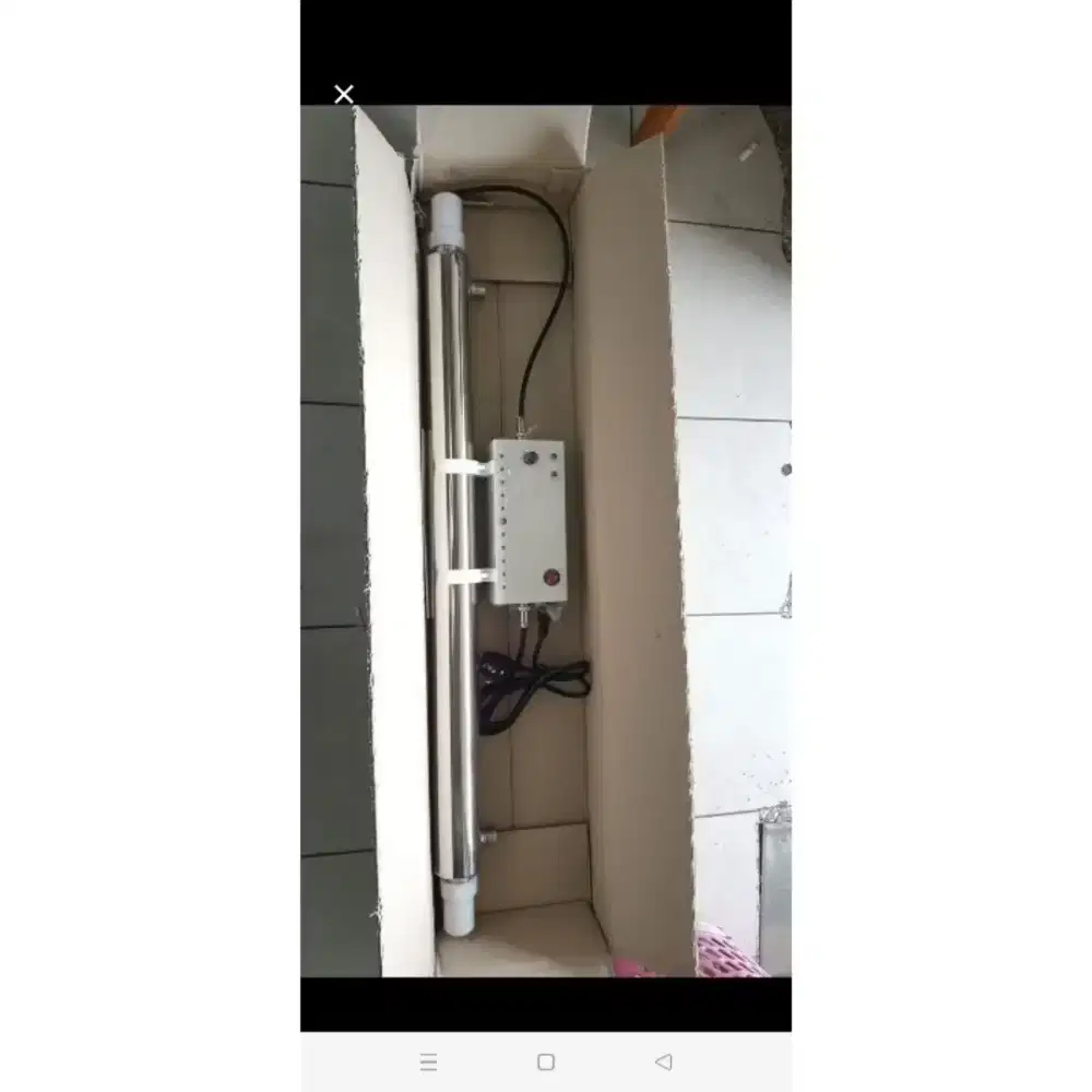Lampu ultraviolet UV lotus 12Gpm 1set