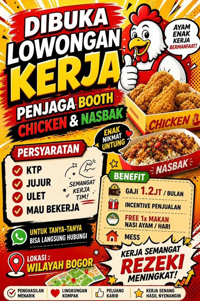 Jaga both chiken dan nasbak