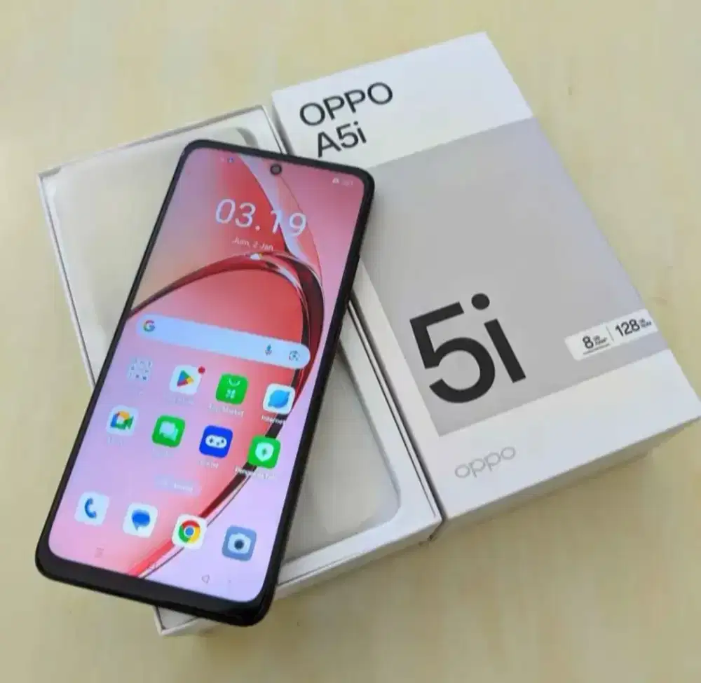 Oppo a5i ram 4/128 fullset dari beli kondisi apik Tunggak pke