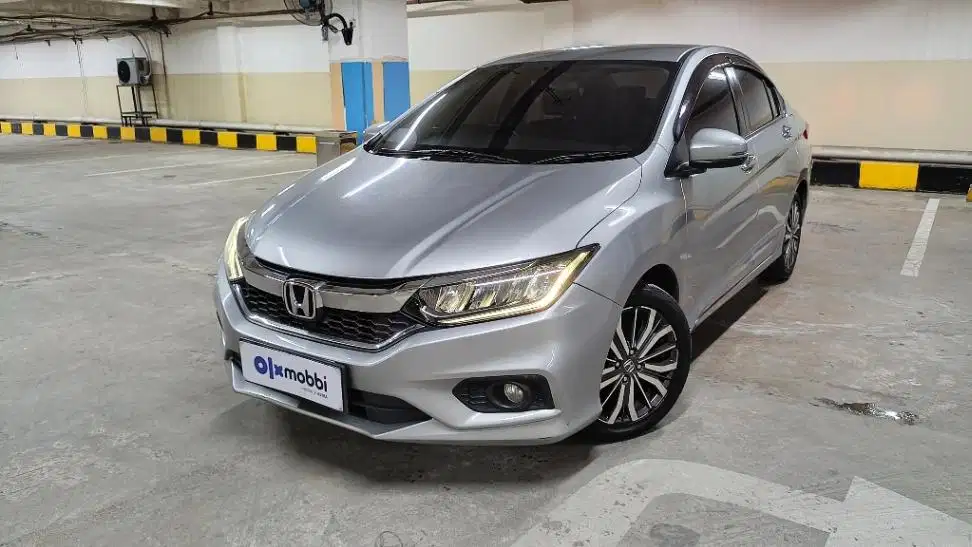 DP MURAH Honda City 1.5 E Bensin-AT 2017 Abu CEBIB