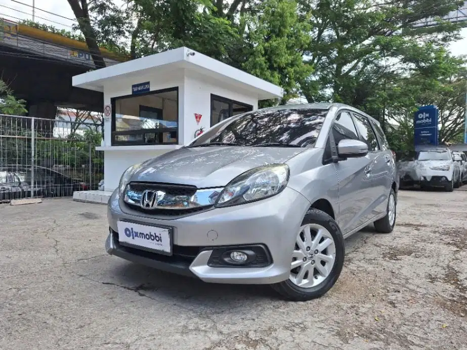 DP MURAH Honda Mobilio 1.5 E Bensin-MT 2016 Abu-Abu C3ETT
