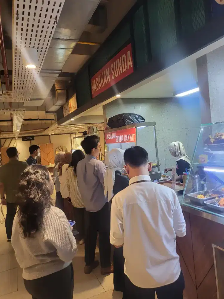 Dicari penjaga warung kantin masakan sunda