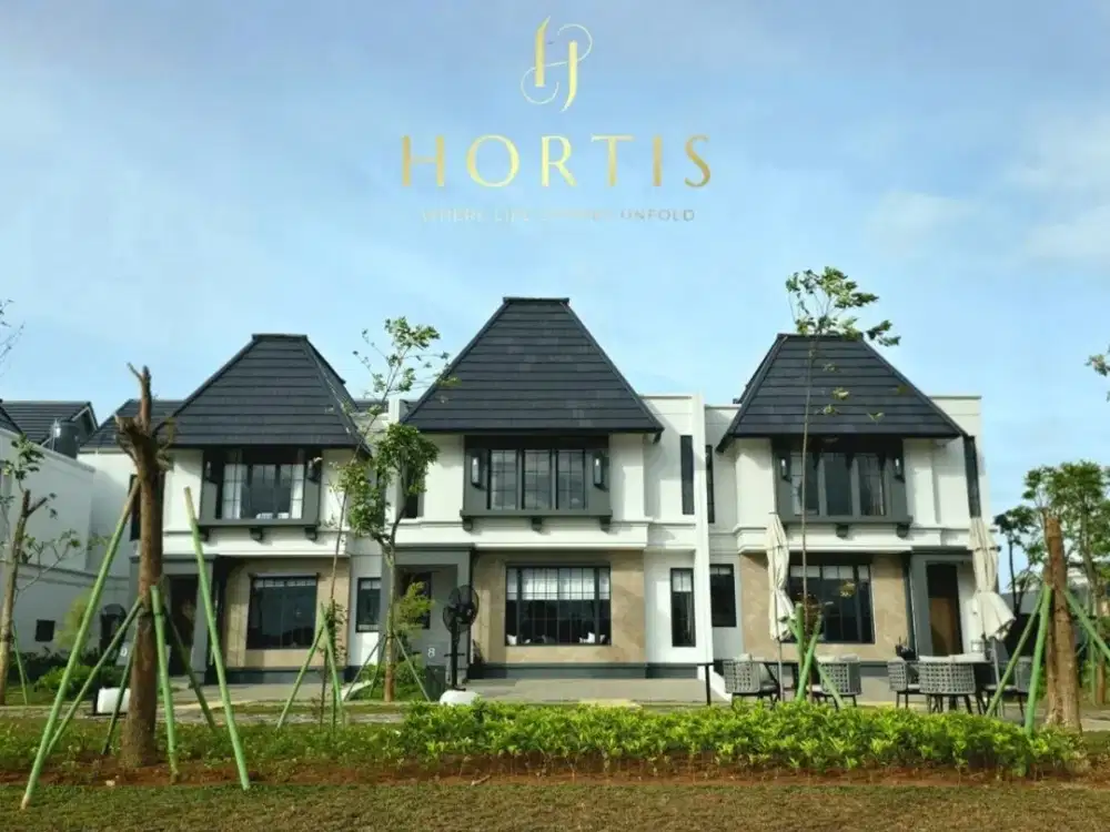 CLUSTER HORTIS BY CITRA GARDEN SERPONG NEAR LAKEPARK! SUPER HOT DEAL KPR DP 0%